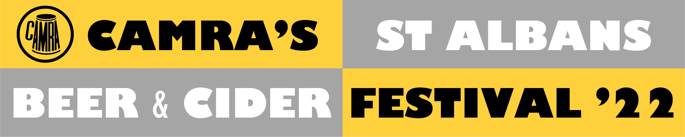 St Albans Beer & Cider Festival 2022 logo