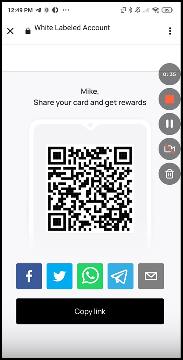 sharecardwithsocialprofile
