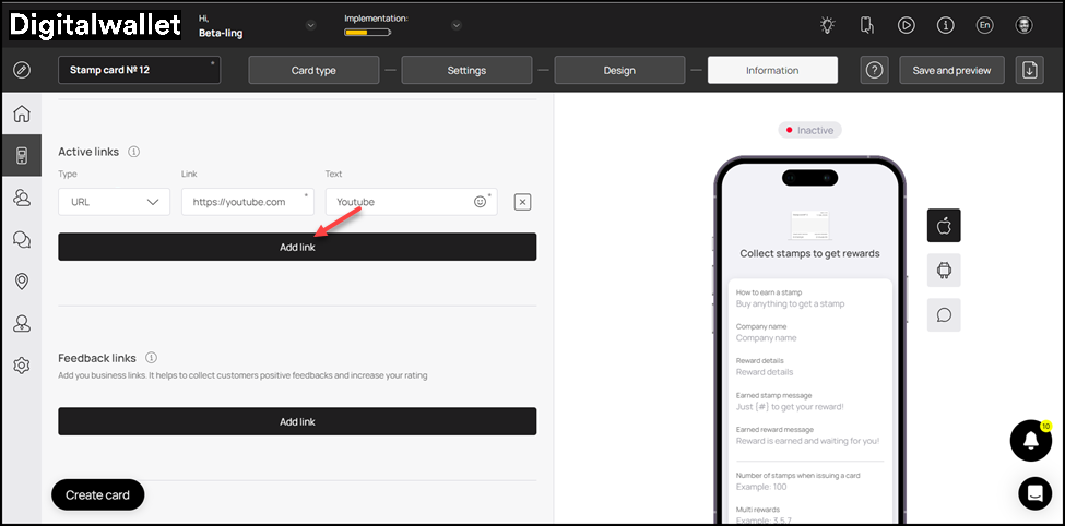 Active-links-addlink