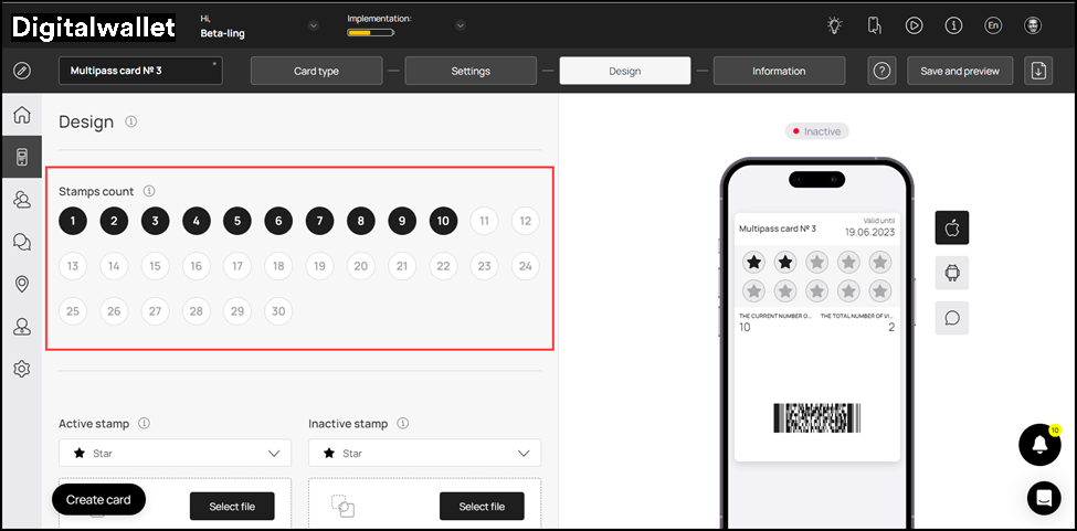 Design-multipass
