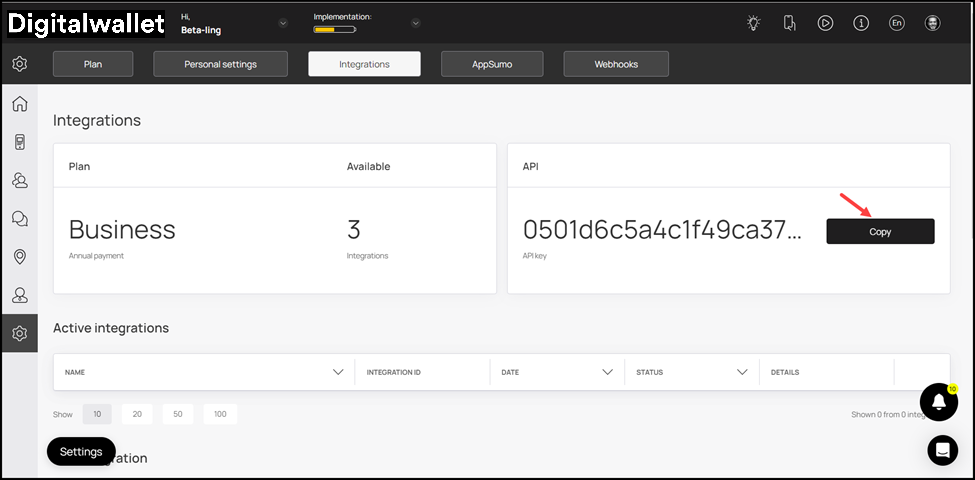 API-key