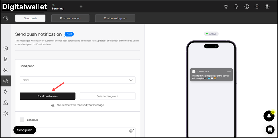 for all customersbutton