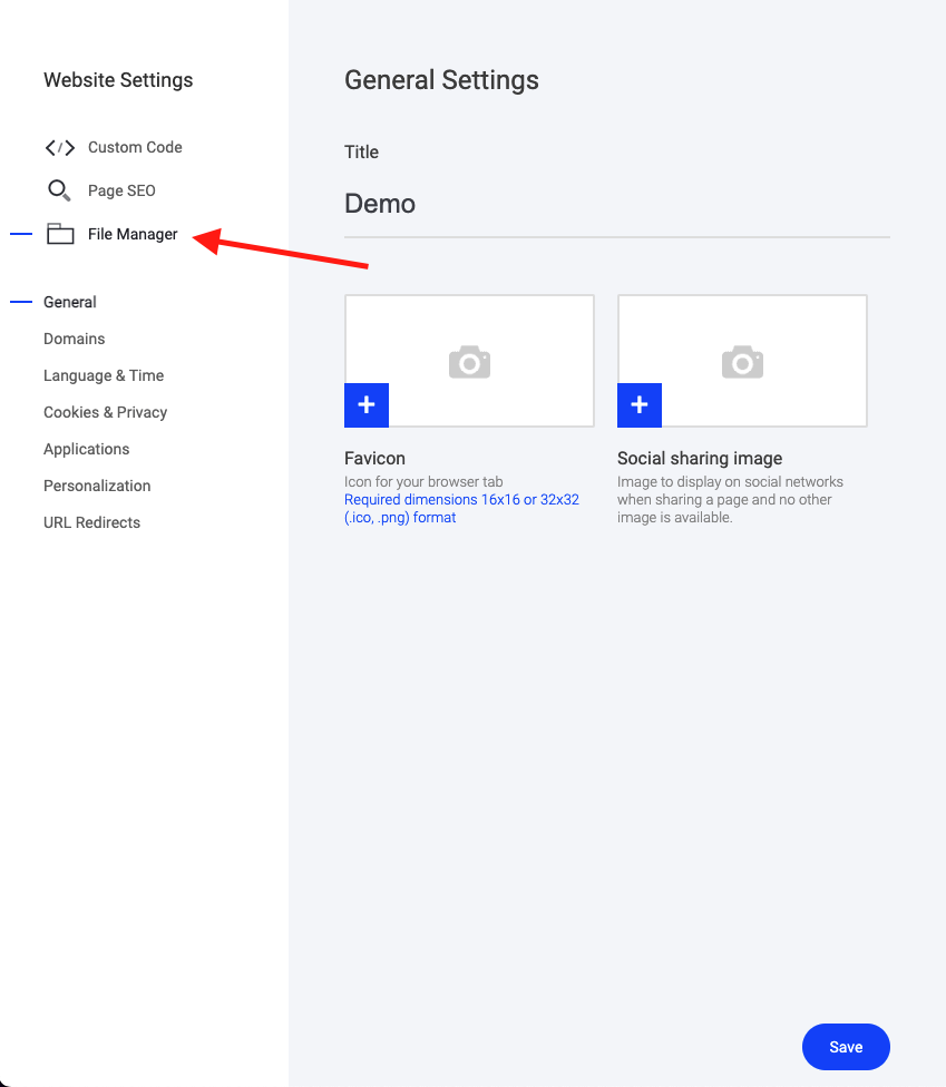 4modwebs Uploading photos and files