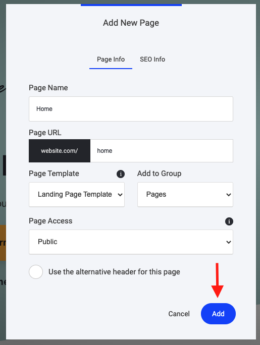 Step 5 5modwebs_newpage
