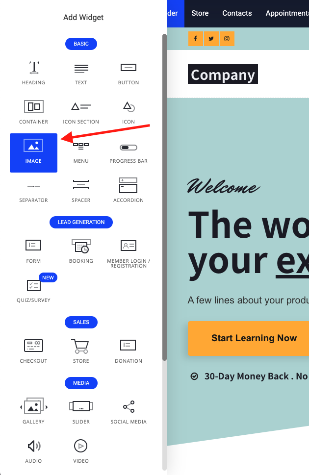 2modwebs Uploading photos and files