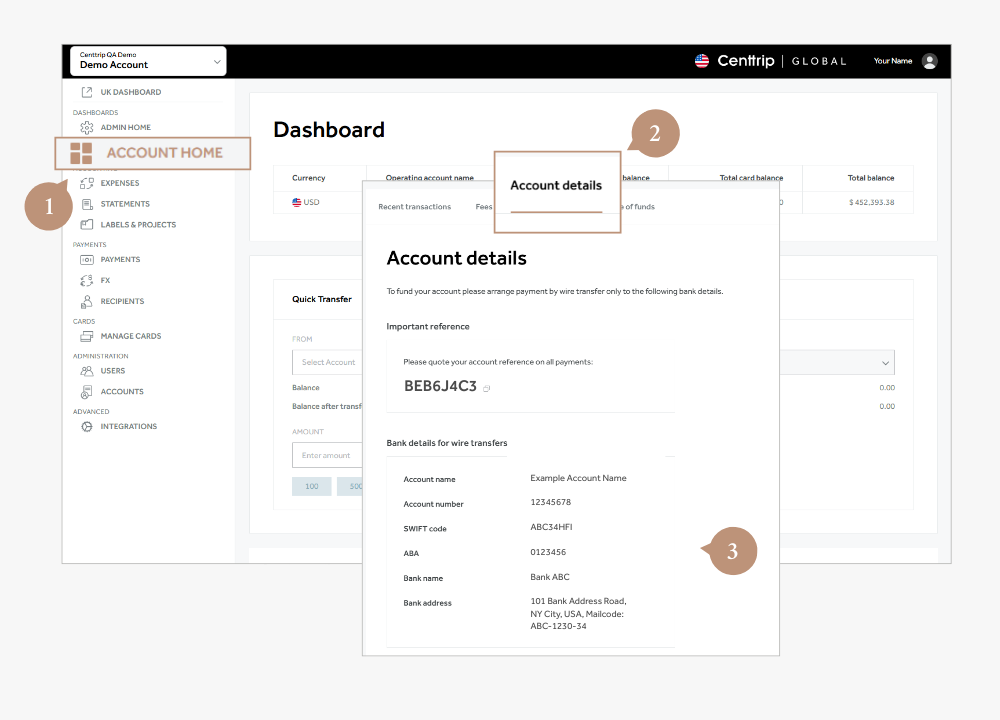 Global - Account Load Details