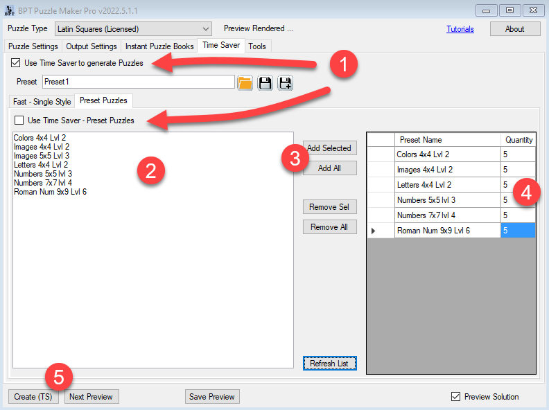 Latin Squares Time Saver Presets screenshot Steps.png