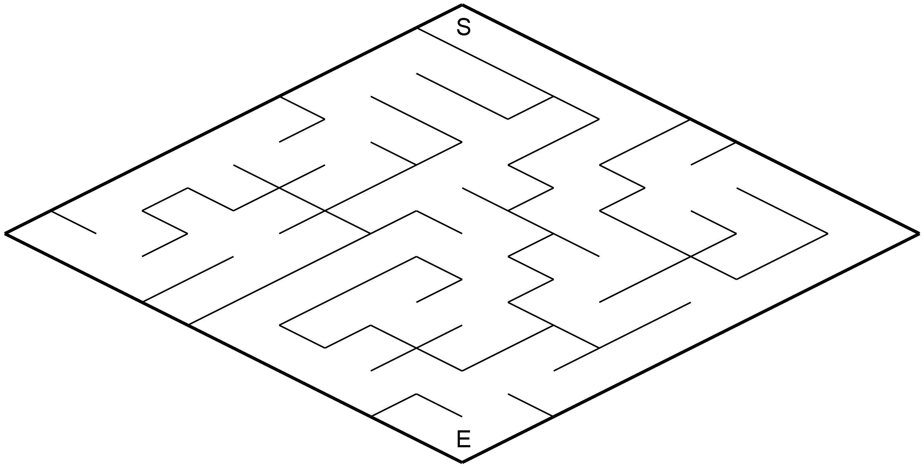 Mazes 3D Isometric Flat Example