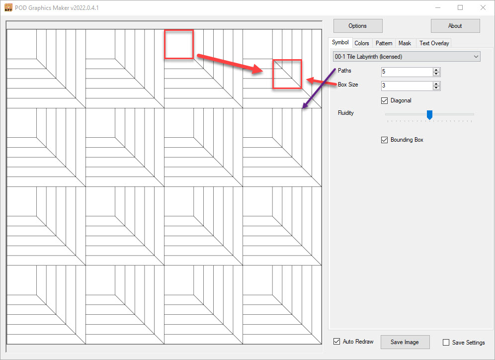 Paths And Box Size