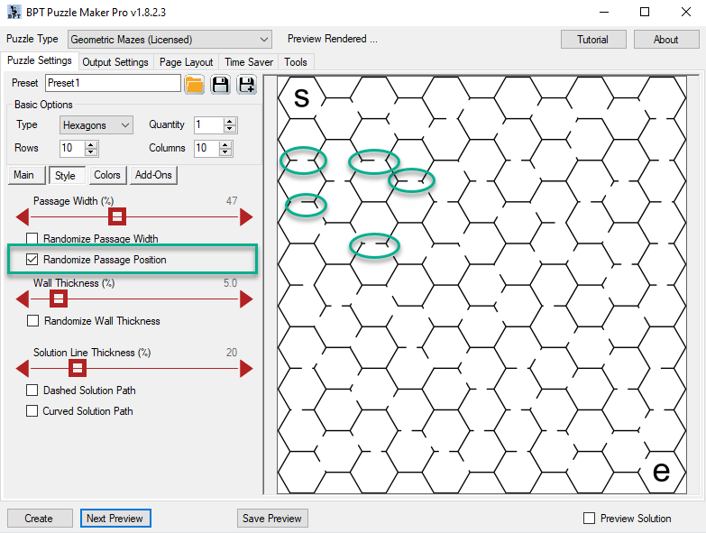 22 Mazes 2D - Randomize Passage Position.png