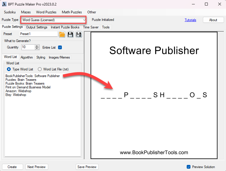 Word Guess Overview