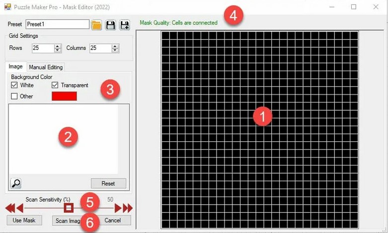 masks add-on editor