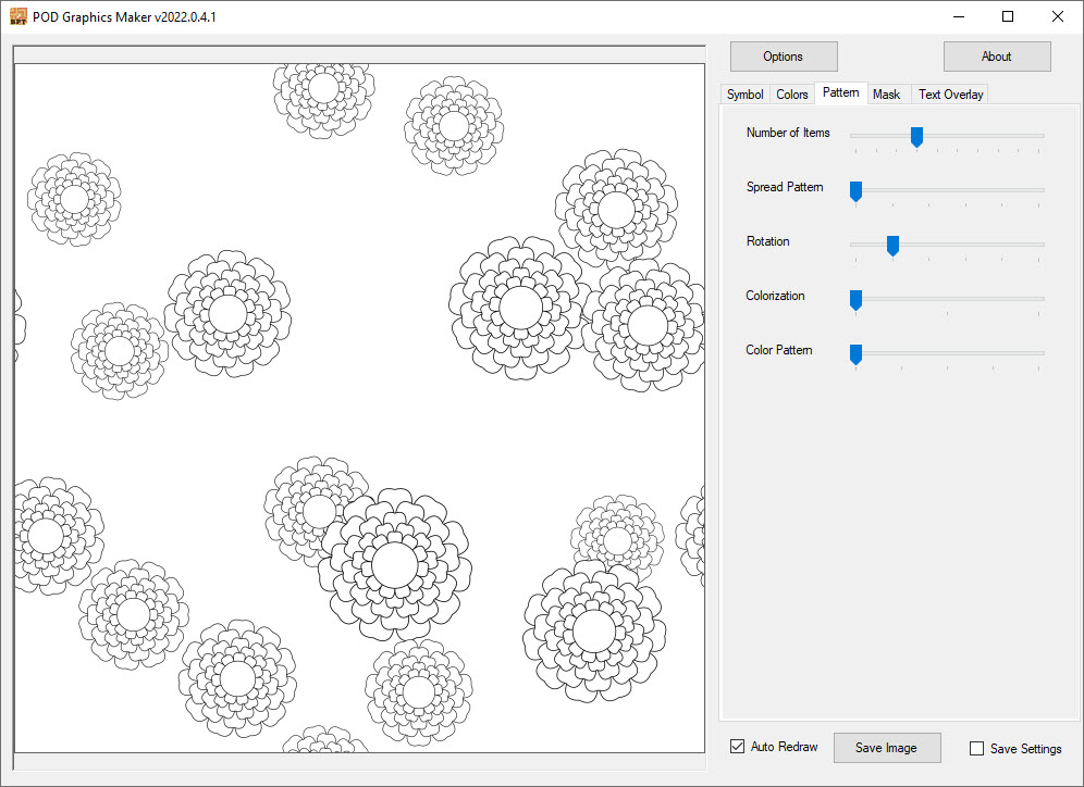 pattern options