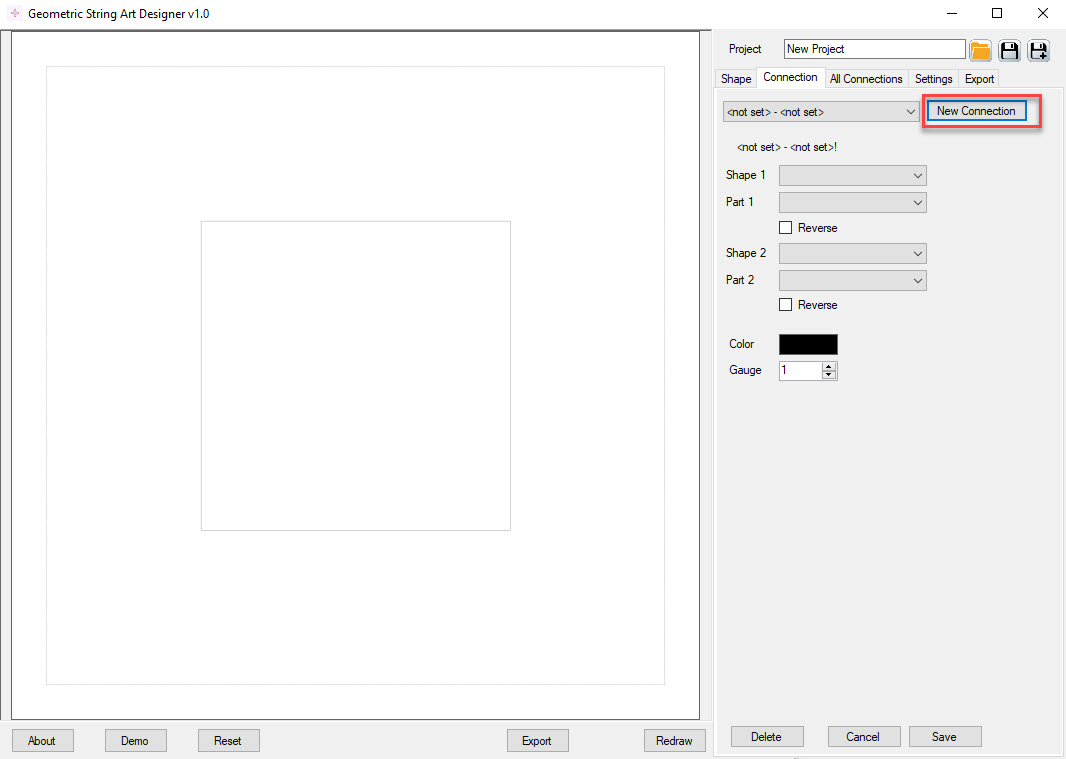 String Art Designer - New Connection