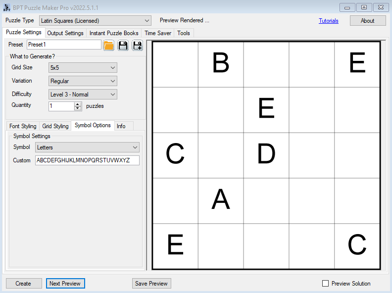 Latin Squares - Letters Screenshot.png