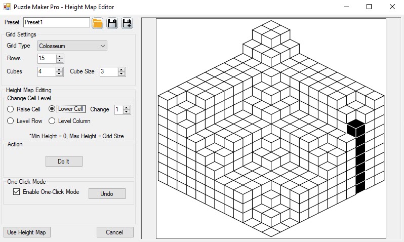 Height Map Editor Screenshot